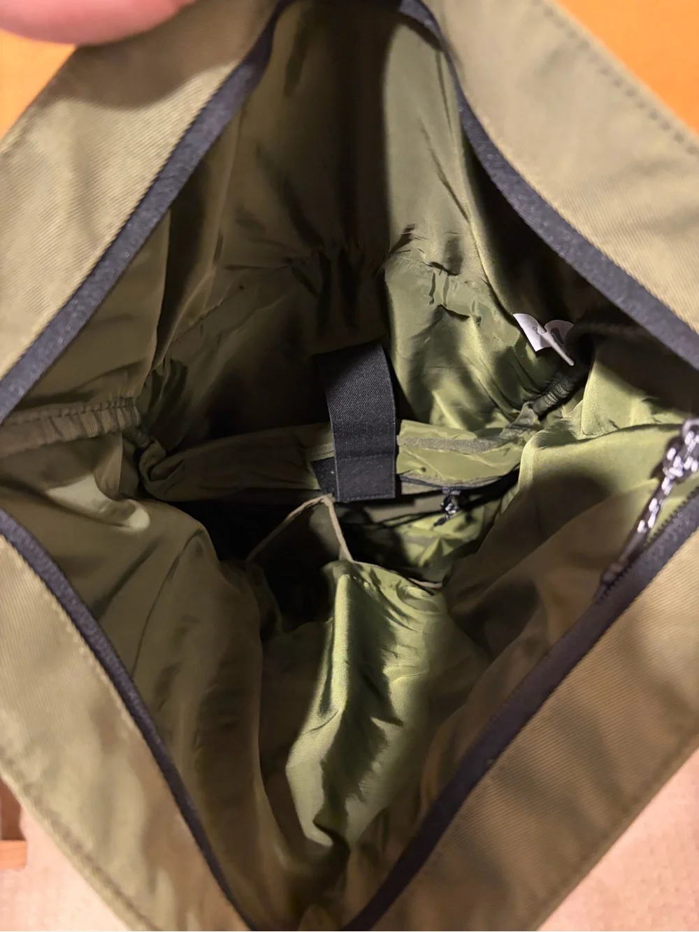 Men's Olive Green Roll-Top Fabletics the only Backpack